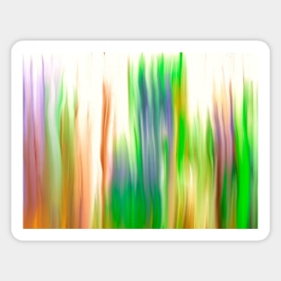 The Beautiful Veil Oil Painting Abstract Sticker